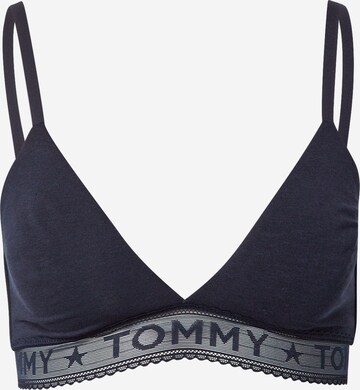 Tommy Hilfiger Underwear Triangle Bra in Blue: front