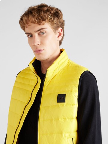 BOSS Vest 'Odeno' in Yellow