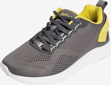 Infinite Running Athletic Shoes in Grey: front