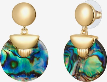 Yokoamii Ohrringe in Gold: Vorderseite