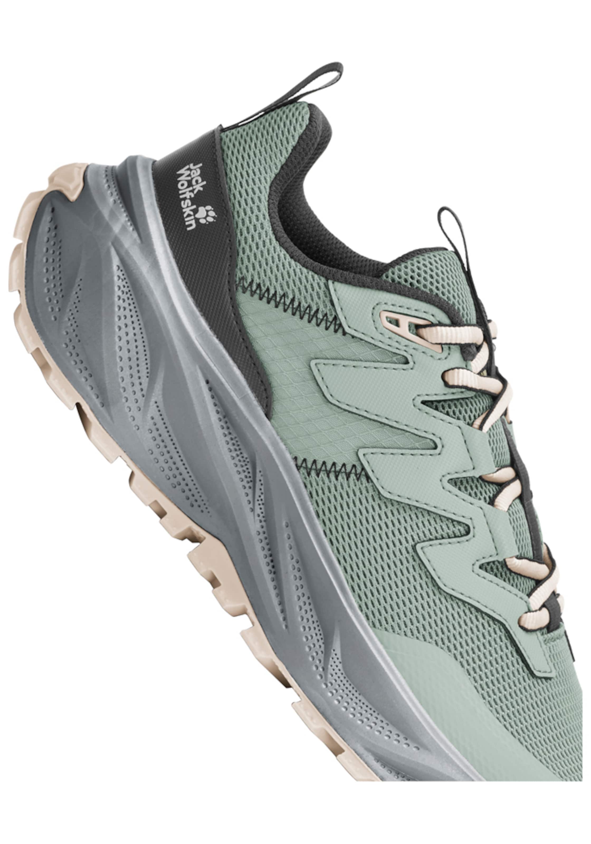 JACK WOLFSKIN Halbschuh in Grün