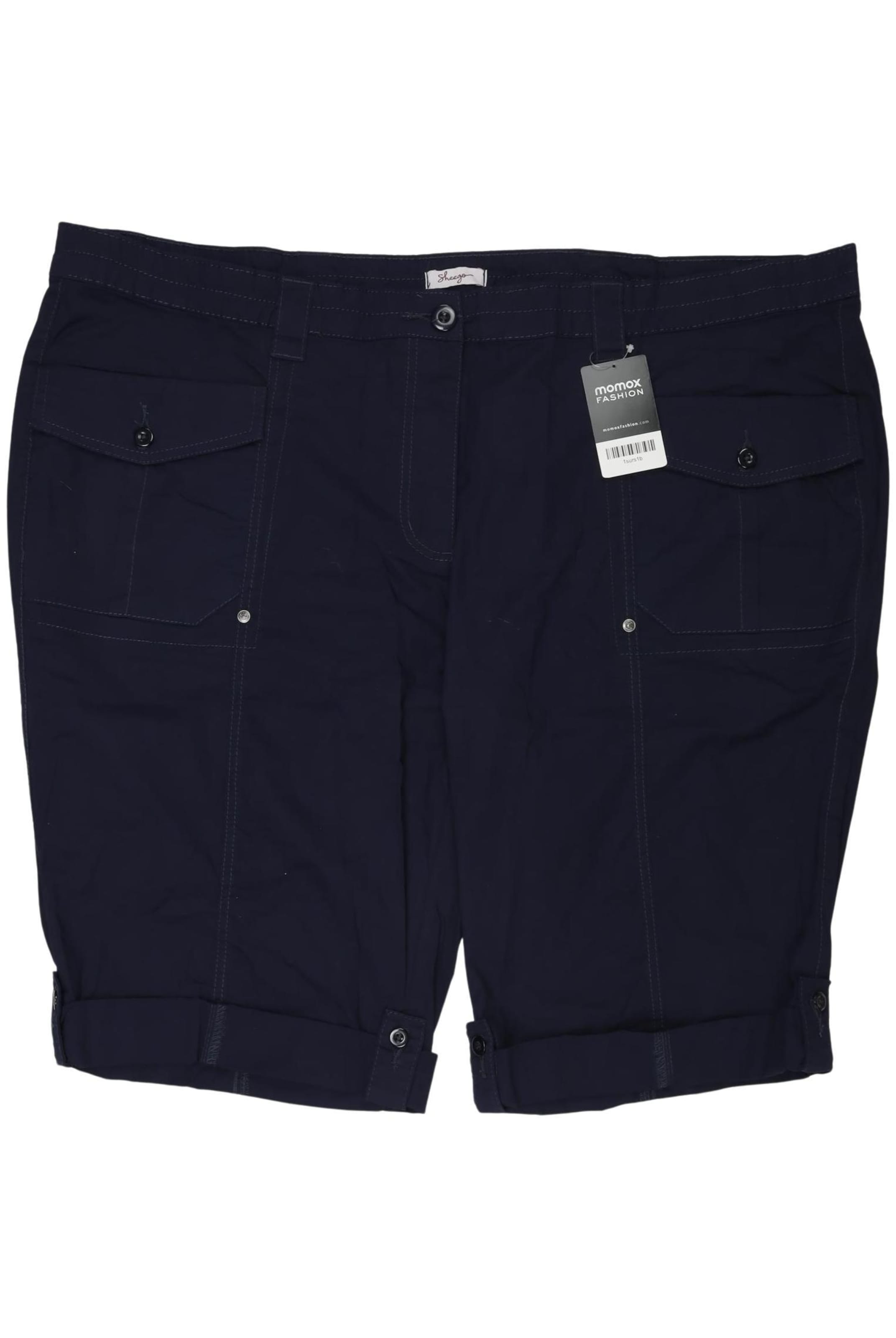 SHEEGO Shorts in 8XL in Blue: front