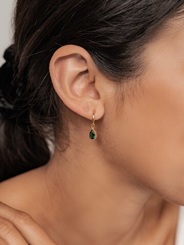 Hey Happiness Ohrringe 'May Birthstone' in Gold