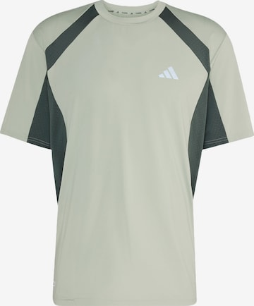 ADIDAS PERFORMANCE - Camisa funcionais 'Tech Apparel' em verde: frente