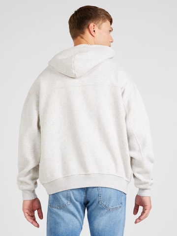 Abercrombie & FitchSweater majica 'ESSENTIAL' - siva boja