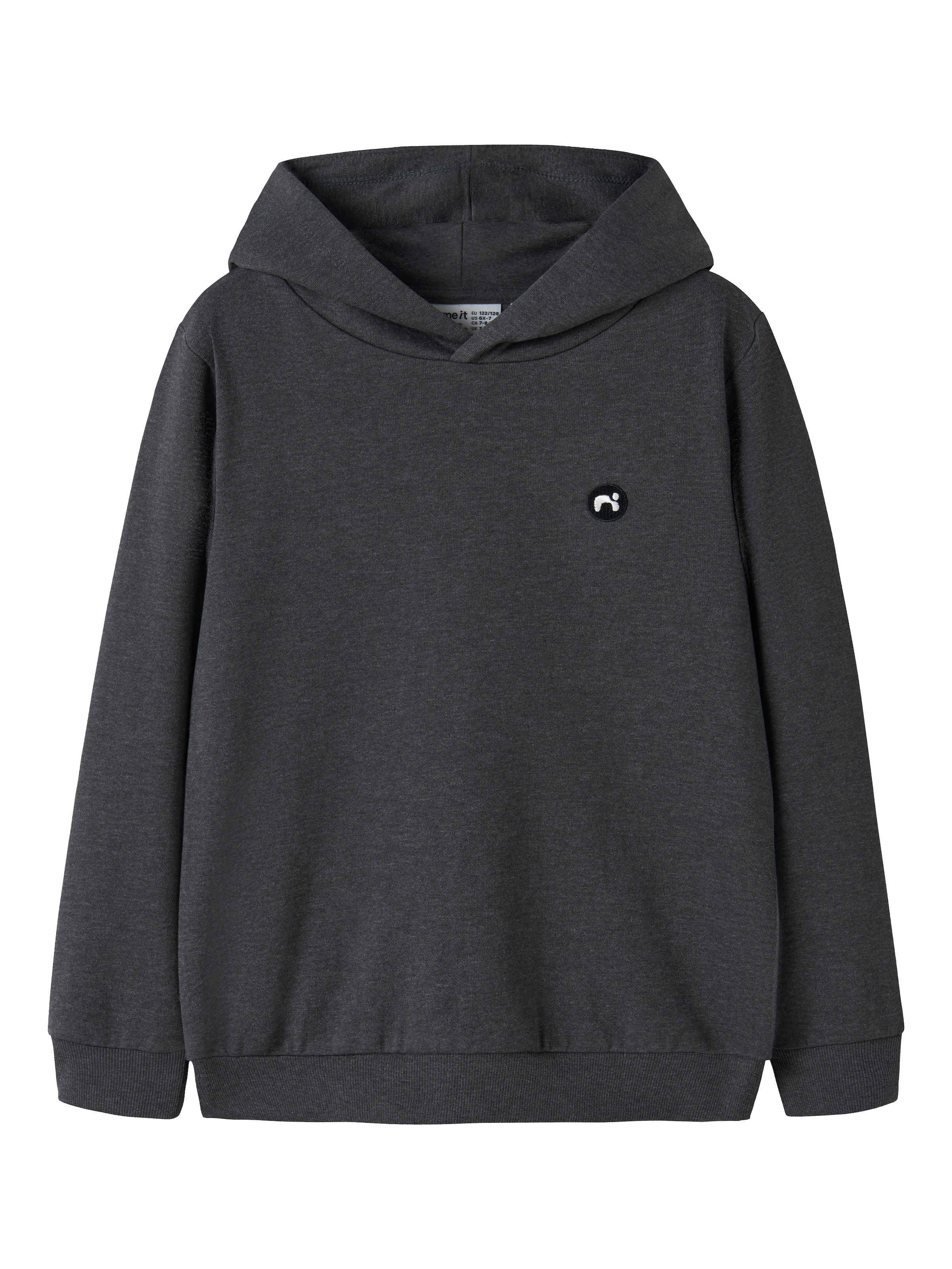 NAME IT Sweatshirt 'NKMVimo' in Grau: Vorderseite