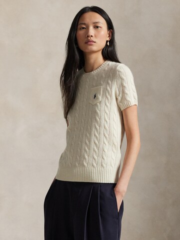 Polo Ralph Lauren Πουλόβερ σε μπεζ: μπροστά