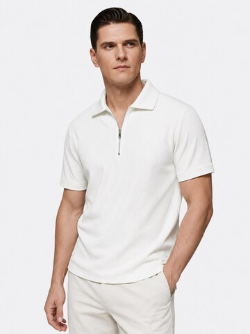 ALLTHEMEN Shirt 'Freiheit' in White: front