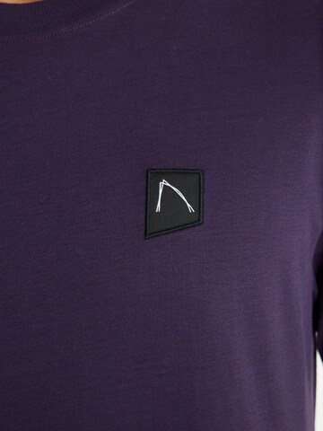 T-Shirt 'Brody' CHASIN' en violet