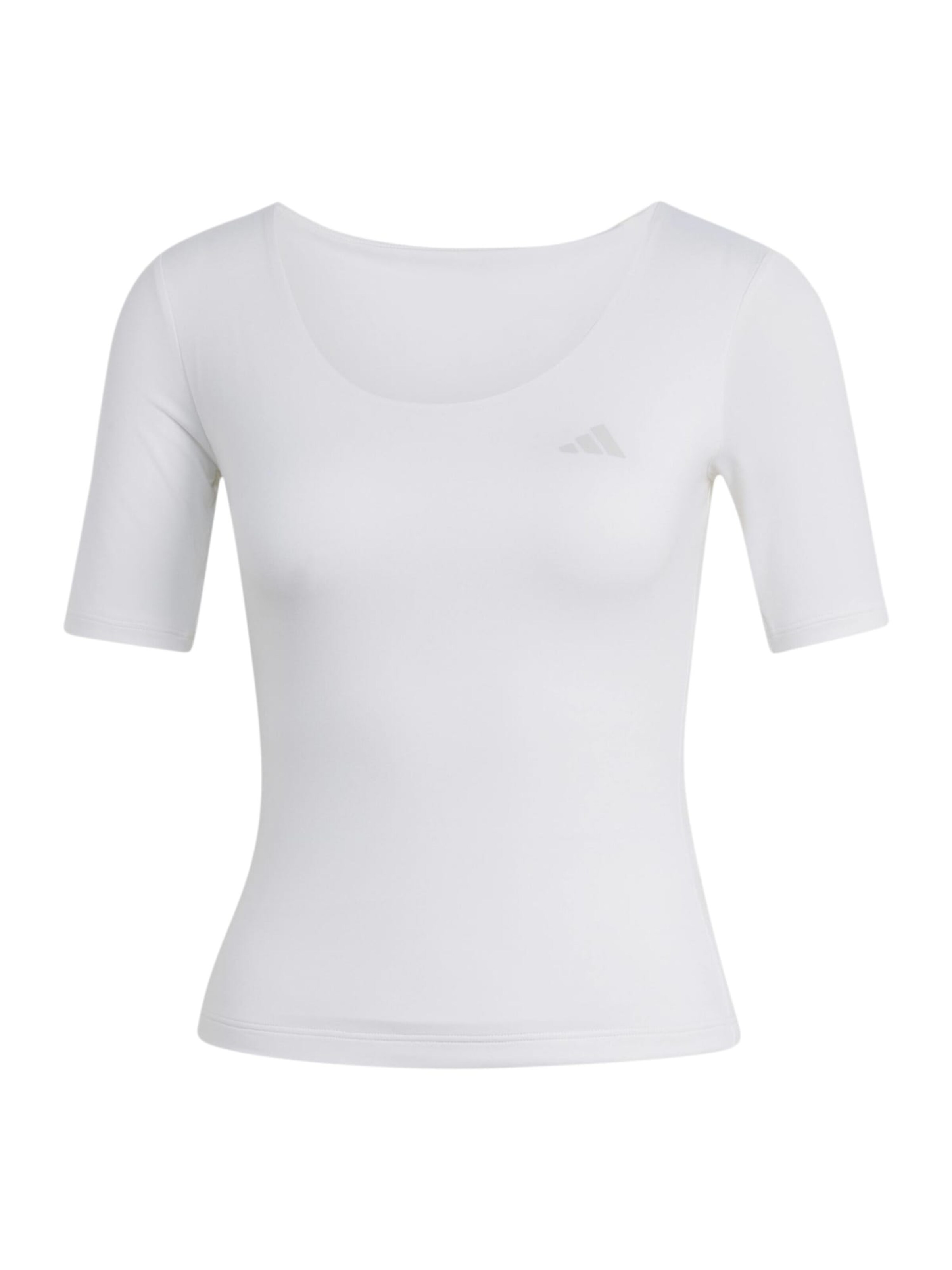 ADIDAS PERFORMANCE Functioneel shirt 'ALL ME ESS' in XS in de kleur Wit, Productweergave