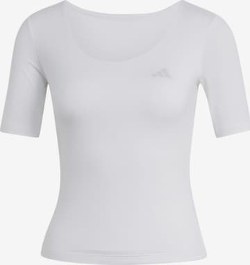 ADIDAS PERFORMANCE Funkcionális felső 'ALL ME ESS' - fehér: elől