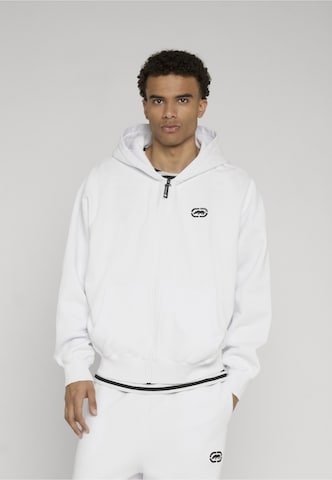 Ecko Unlimited Sweatvest in Wit: voorkant