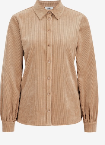 Camicia da donna di WE Fashion in beige: frontale