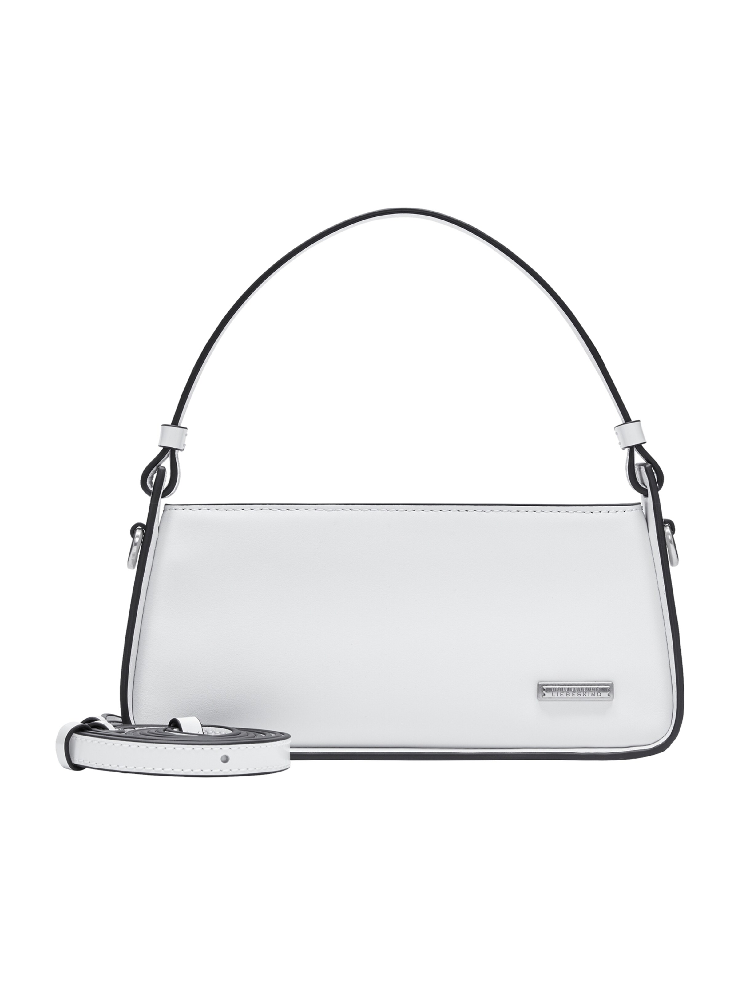 Sac bandoulière Liebeskind Berlin en blanc : devant
