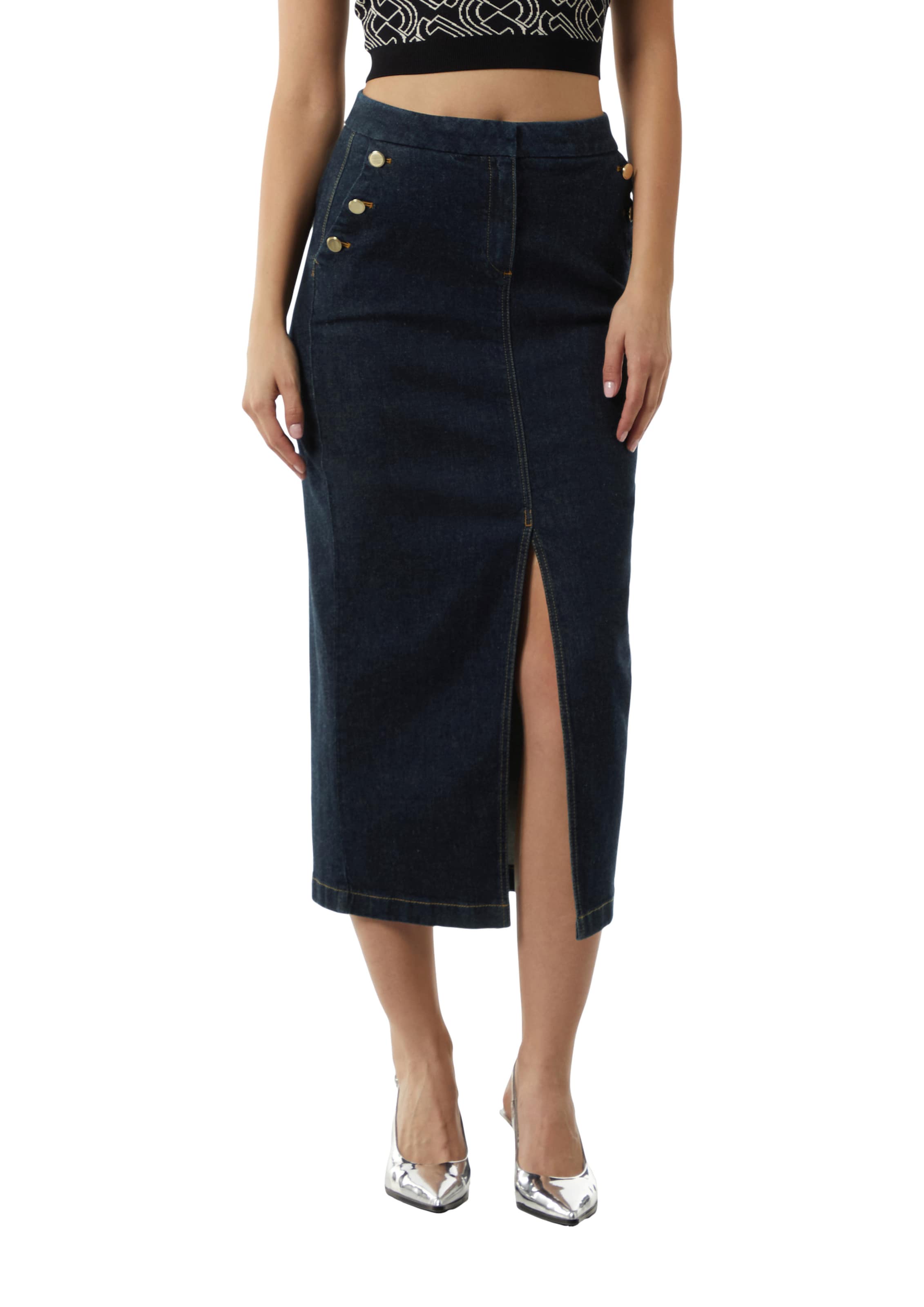 COMMA Rock in Blau: Vorderseite