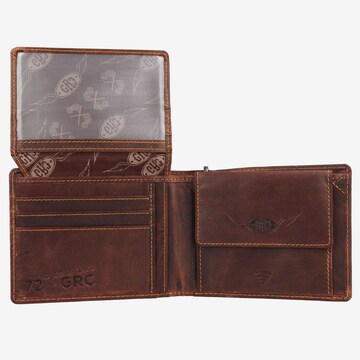 GREENBURRY Wallet 'Racing Collection' in Brown