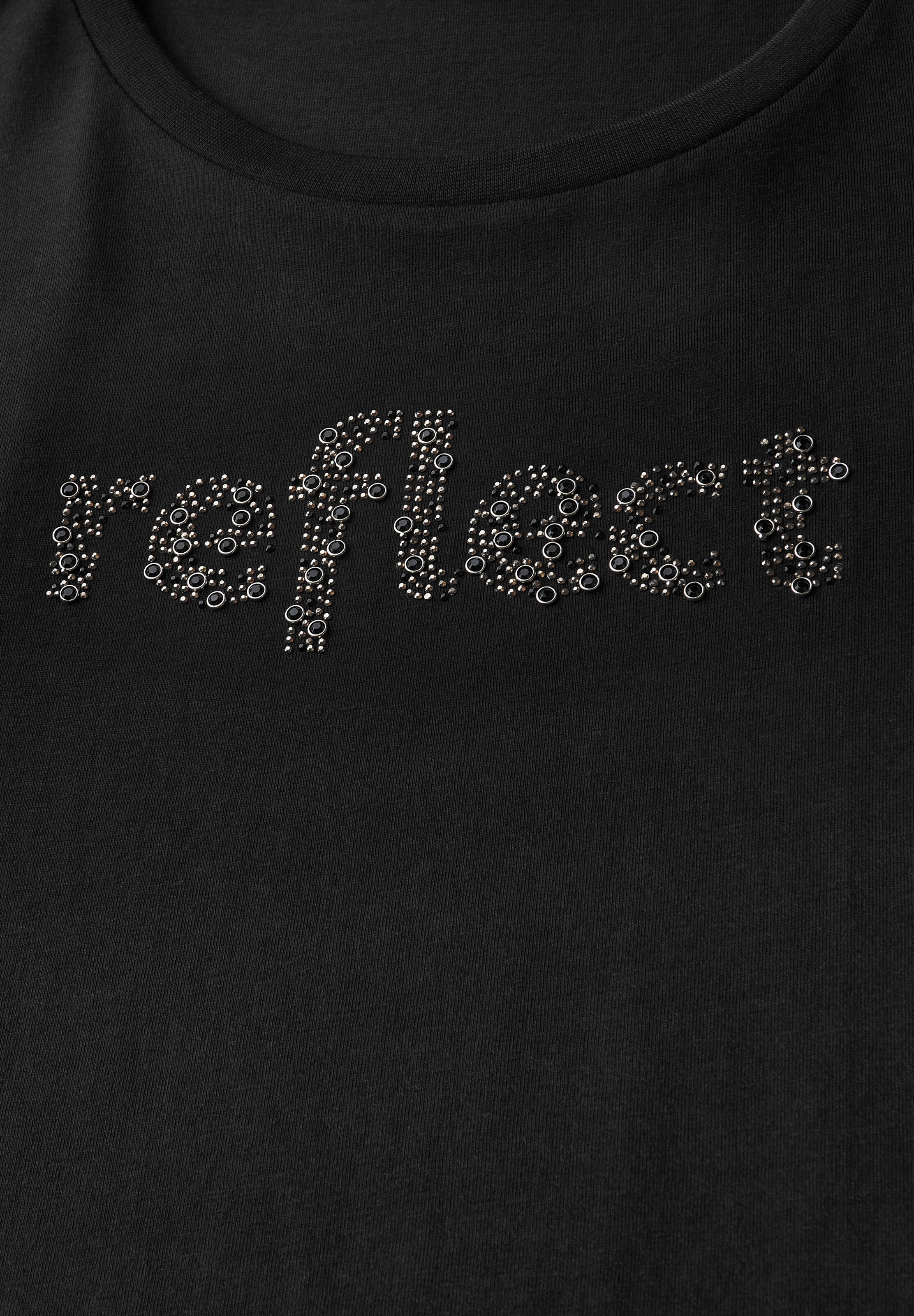 STREET ONE Shirt in Black