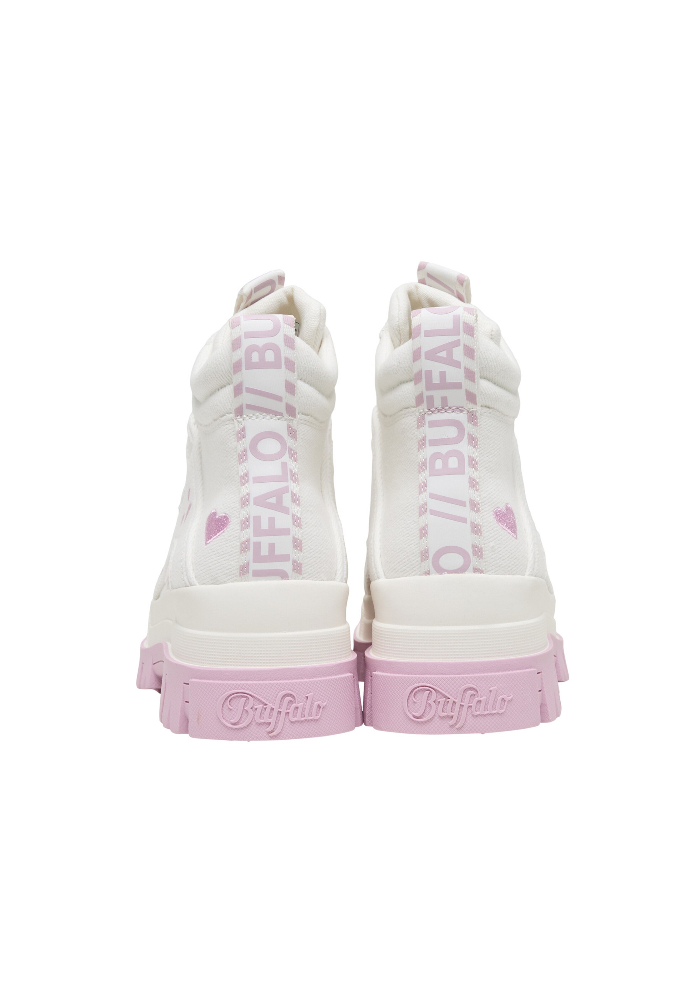 BUFFALO Nízké kozačky 'Aspha' – bílá