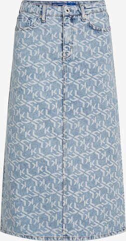 KARL LAGERFELD JEANS Rok in Blauw: voorkant