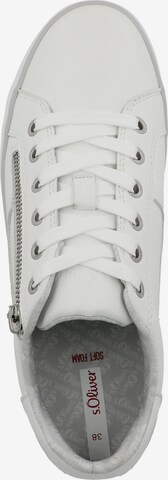 s.Oliver Platform trainers in White