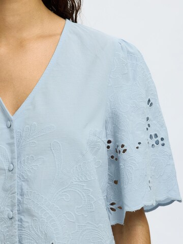 SELECTED - Blusa en azul