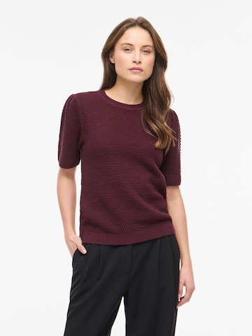 VILA Sweater 'VIDalo' in Red: front