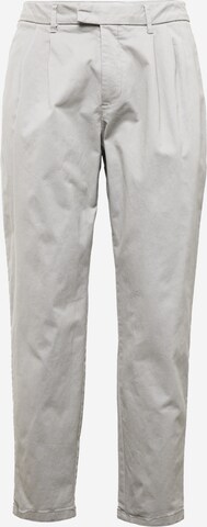 TOPMAN Regularen Chino hlače | siva barva: sprednja stran