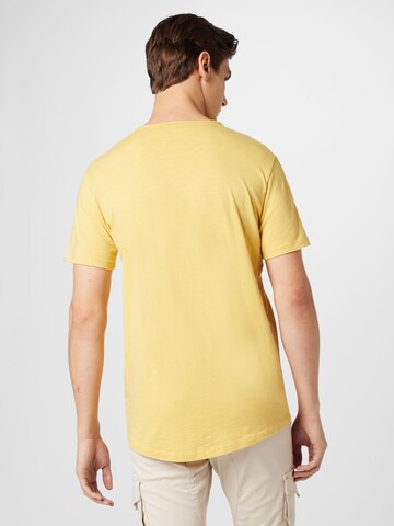 JACK & JONES Póló 'BASHER' - sárga