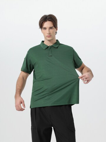 YOUTHUP Performance Shirt 'Gradschnitt' in Green