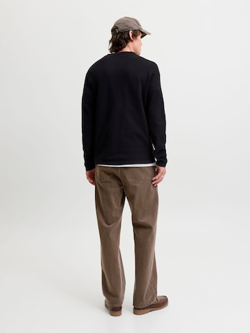 Pull-over 'JJAustin' JACK & JONES en noir