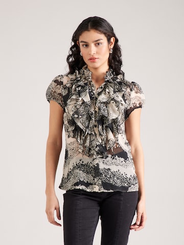 SAINT TROPEZ Blouse 'Lilja' in Black: front