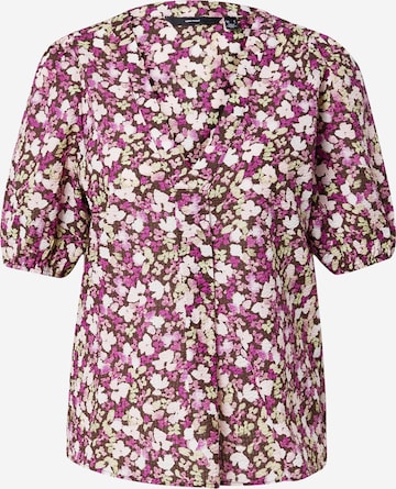 VERO MODA Bluse 'BONNIE' i brun: forside