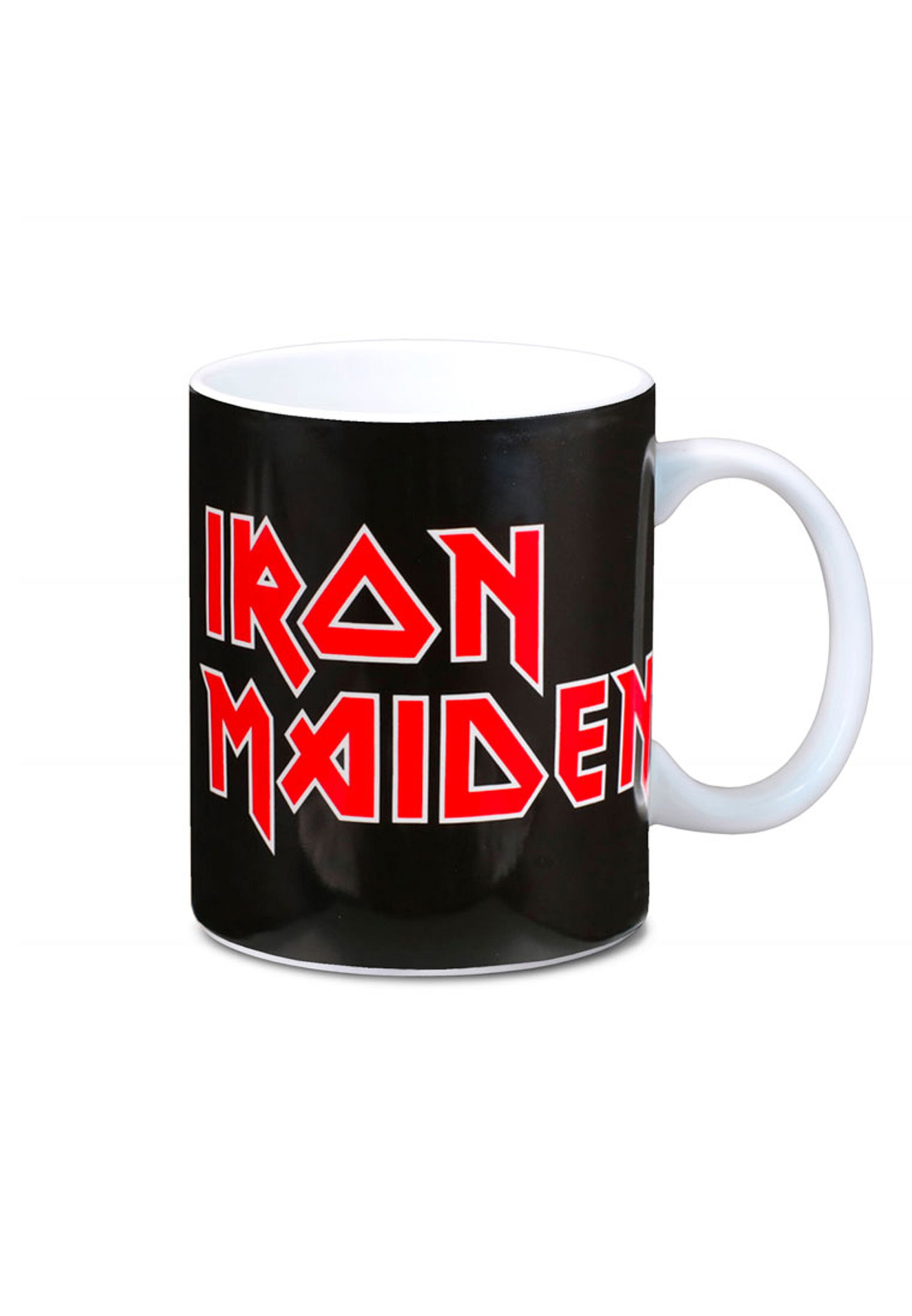 LOGOSHIRT Cup in Black: front