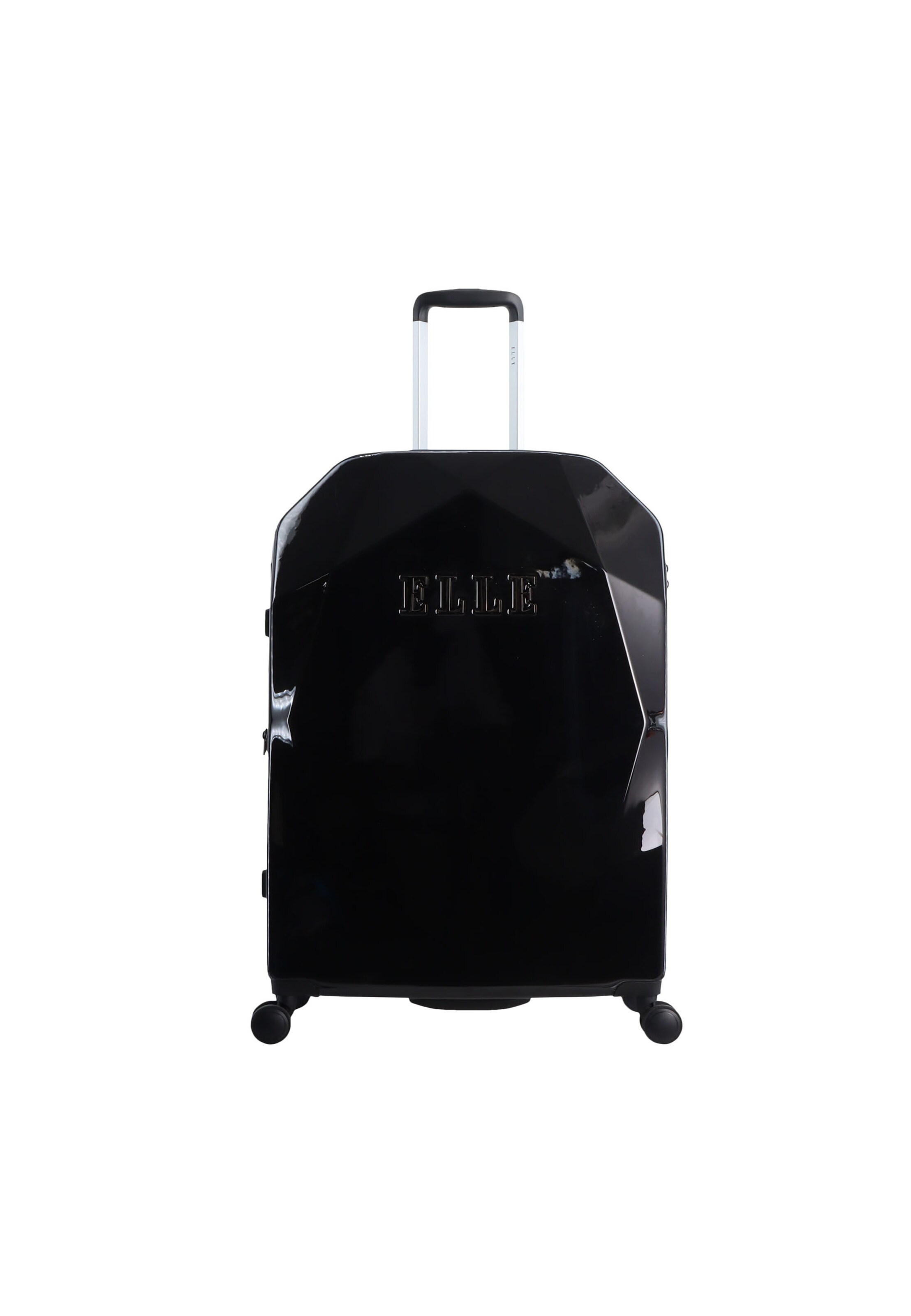 ELLE Suitcase 'Diamond' in Grey: front