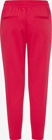 Slimfit Pantaloni con pieghe 'KATE' di ICHI in rosa