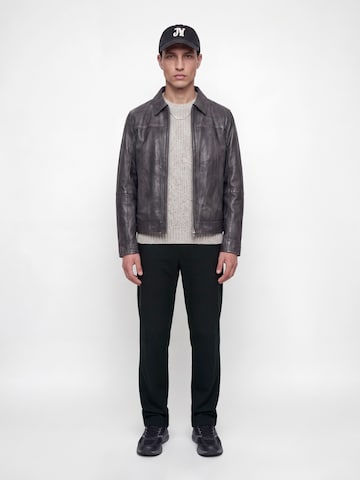 JACK & JONES Regular Pants 'JACOLLIE' in Black