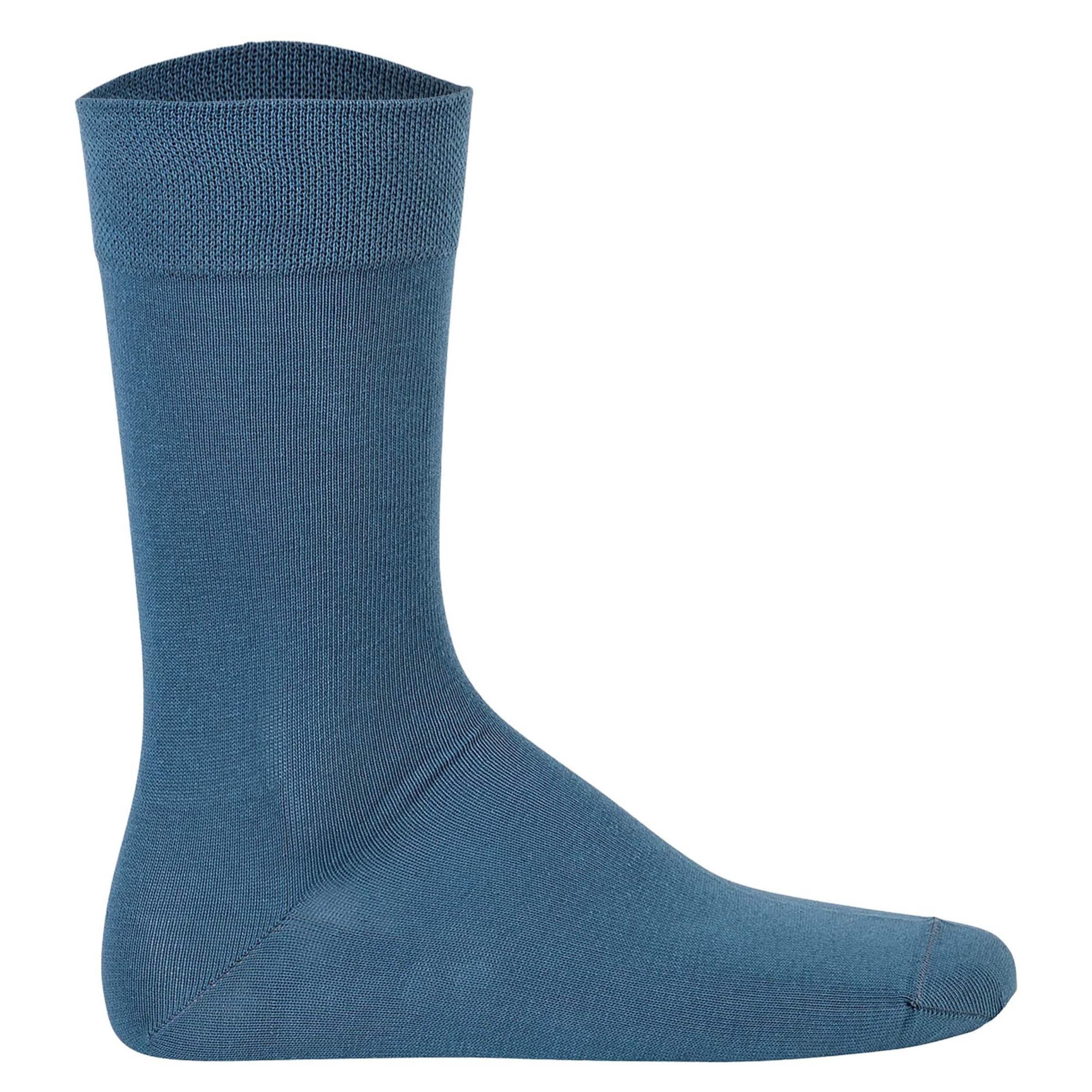 Hudson Socken in Blau: Vorderseite