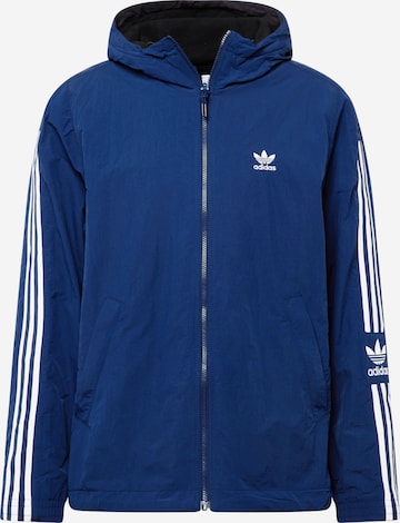 ADIDAS ORIGINALS Jacke 'Reversible Polar Fleece' in Blau: predná strana