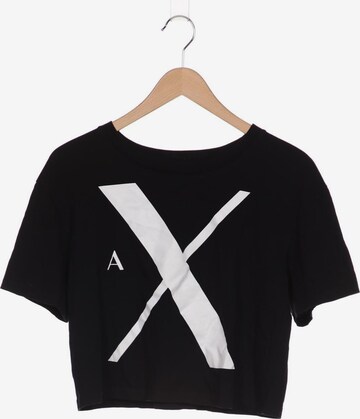 ARMANI EXCHANGE T-Shirt XS in Schwarz: predná strana