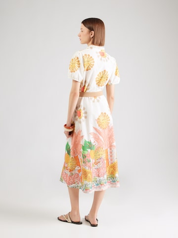 Abito estivo 'Jungle' di MORE & MORE in bianco