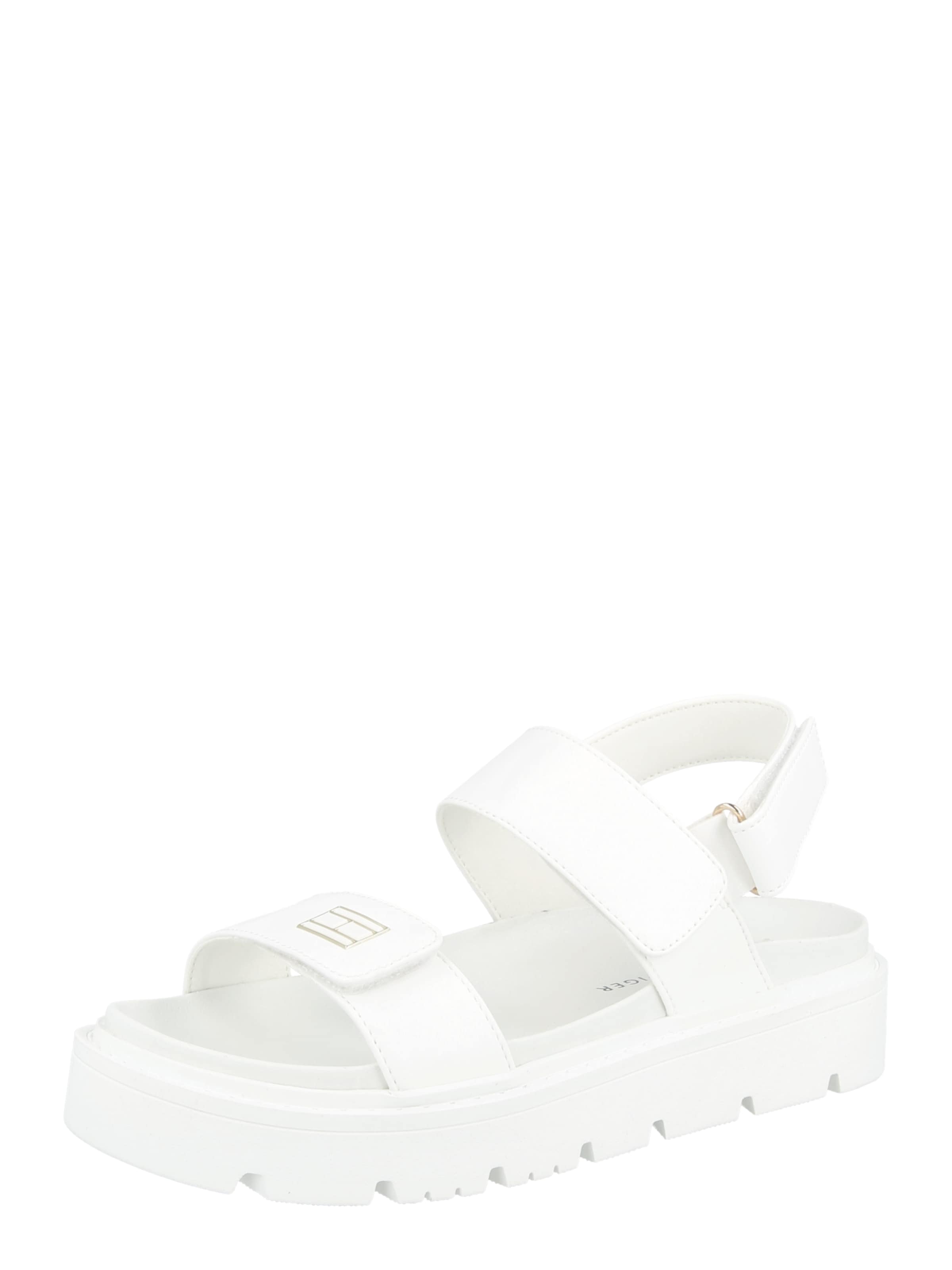 TOMMY HILFIGER Sandále 'CLAIRE' - Biela: predná strana