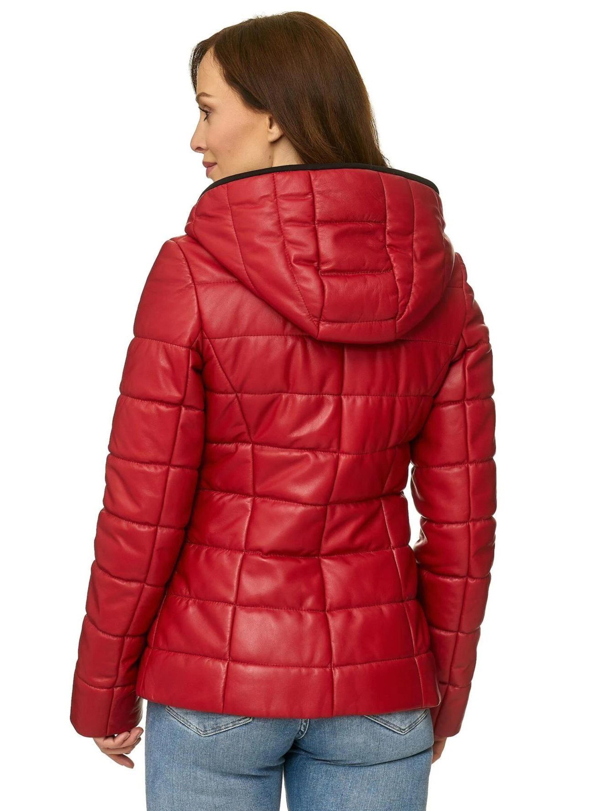 Mouflon Between-Season Jacket 'Cyble' in Red