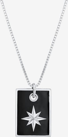 KUZZOI Halskette Dog Tag in Schwarz: predná strana