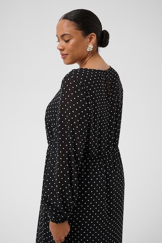 Robe KAFFE CURVE en noir