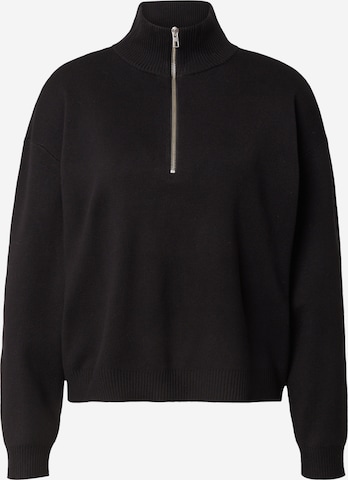 mbym Trui 'Joely' in Zwart: voorkant