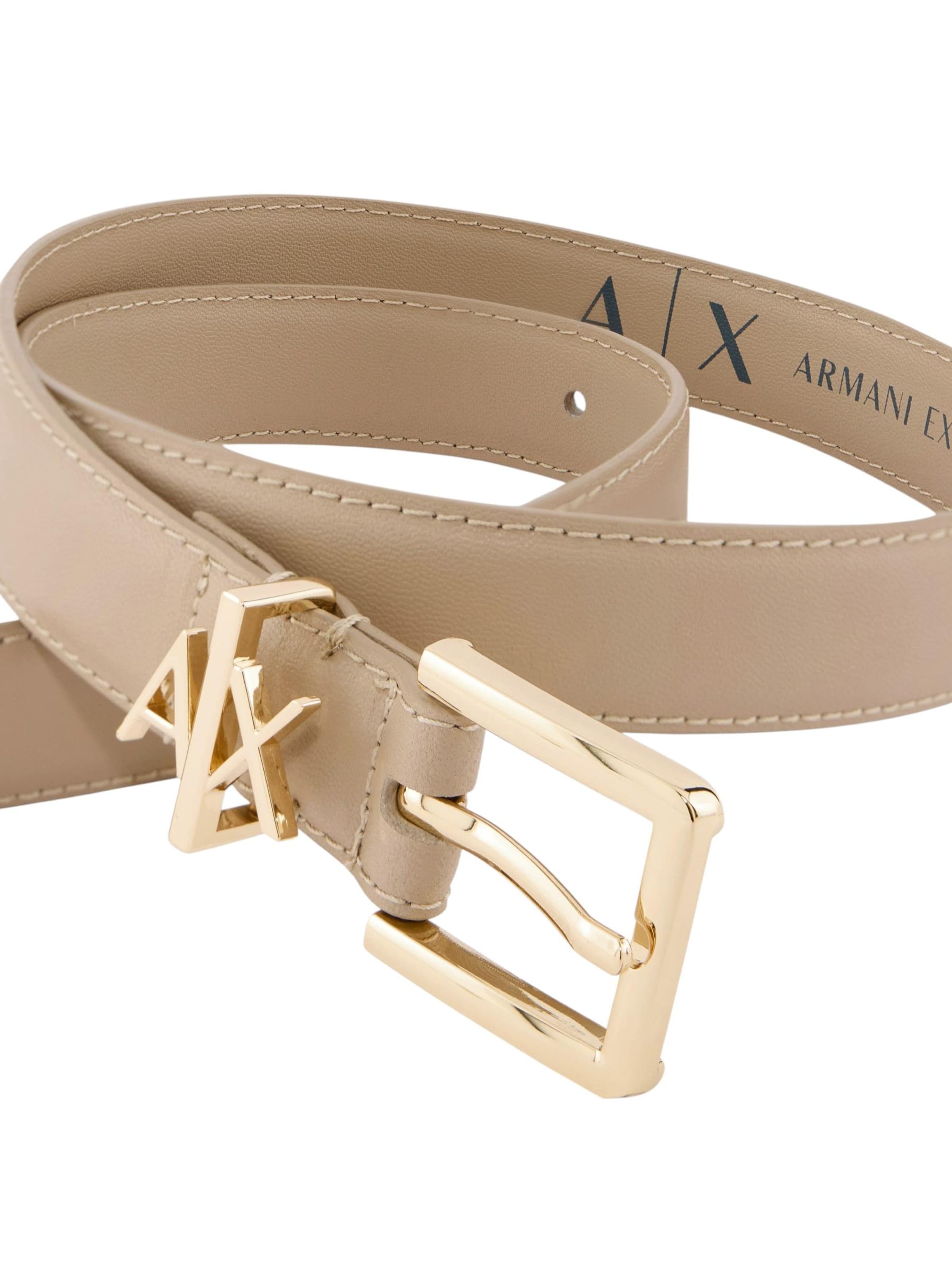 ARMANI EXCHANGE - Cinturón en beige