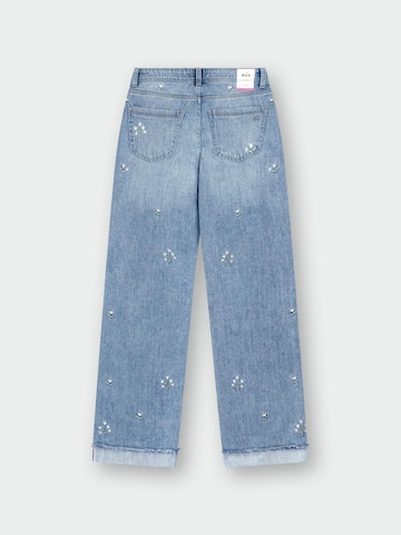 M.O.D MIRACLE OF DENIM Zvonové kalhoty Džíny – modrá
