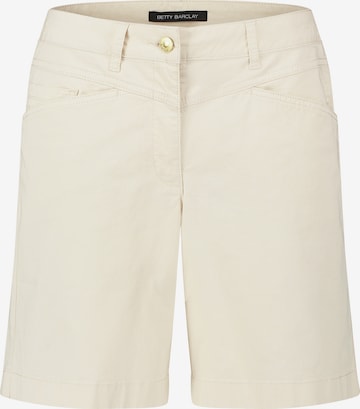 Betty Barclay Regular Sommerhose mit Eingrifftaschen in Beige: predná strana