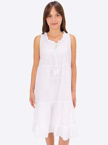 Robe ' BUKI' Seasons of April en blanc : devant