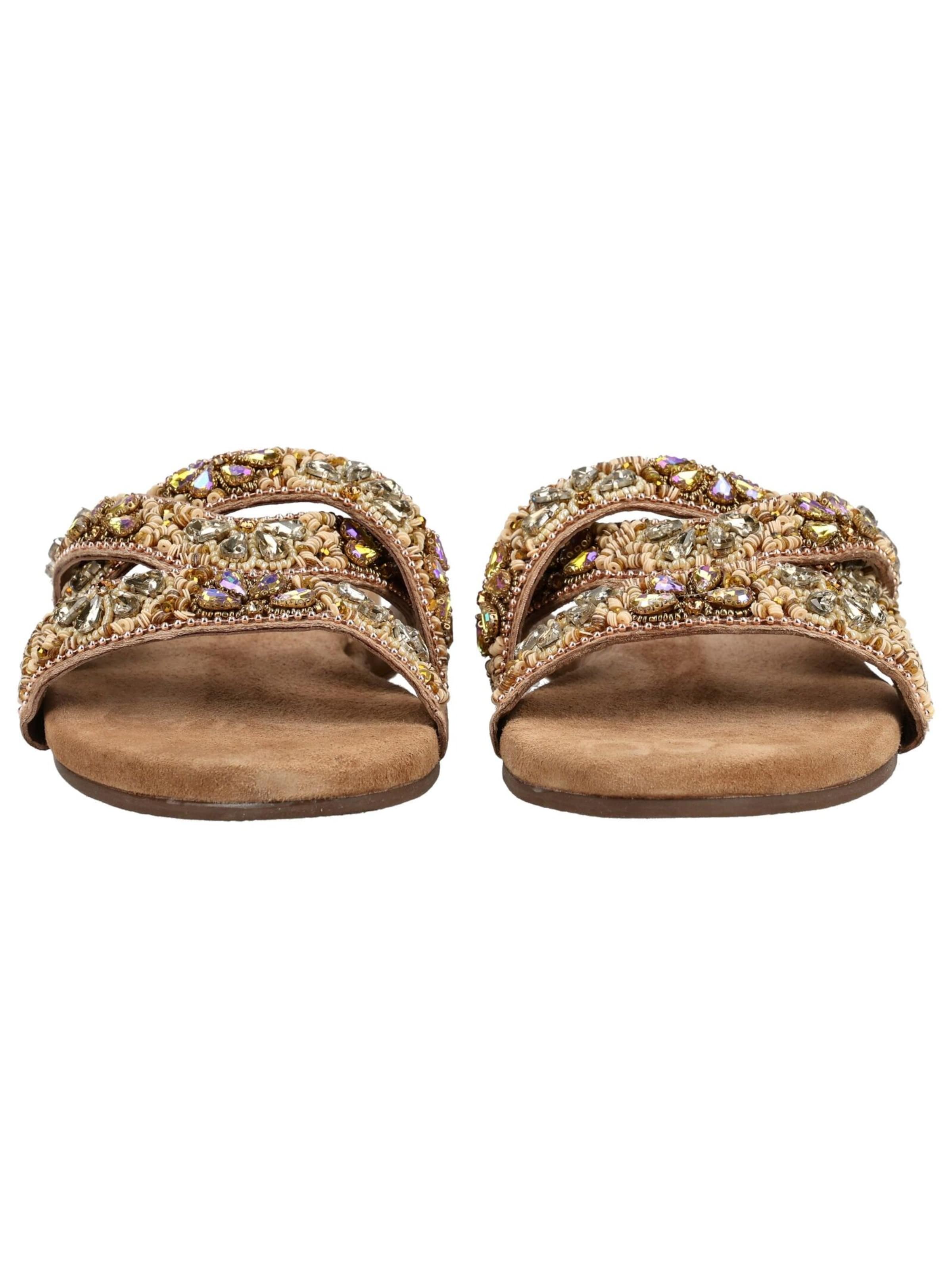 Mule LAZAMANI en beige